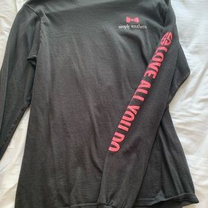 Long sleeve Simply Southern t-shirt